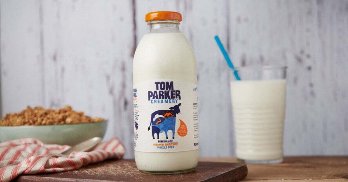 Tom Parker Creamery free ranged whole milk product