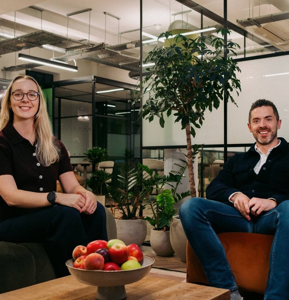 Rebecca Minchella, Investment Manager at Maven and Leon Cassidy, CEO and Founder FITR.