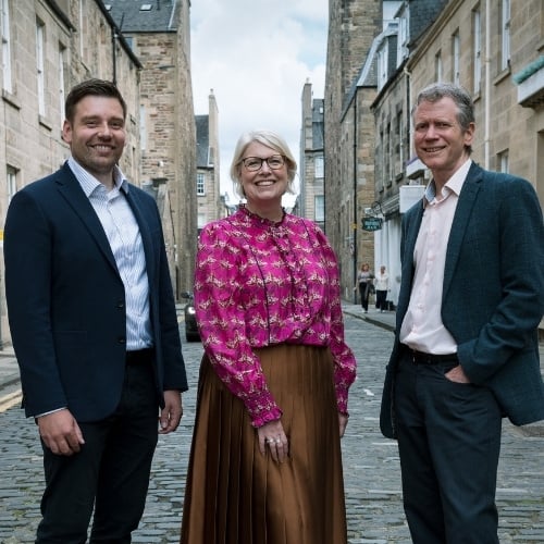 Rob Stevenson, Investment Manager at Maven, Emma Kirk, CCO of User Vision and Chris Rourke, Founder and Executive Director of User Vision.