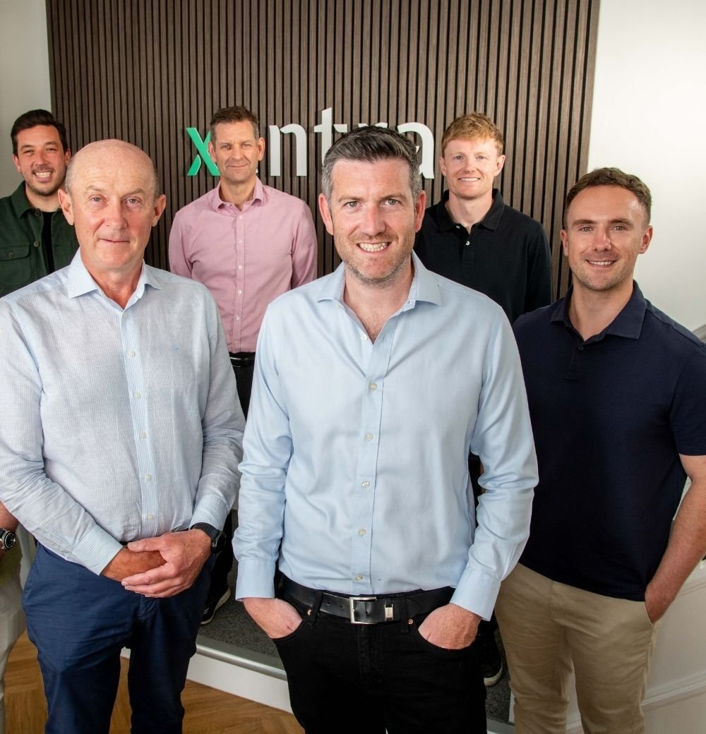 Xentra team and Lewis Jones, Investment Manager at Maven