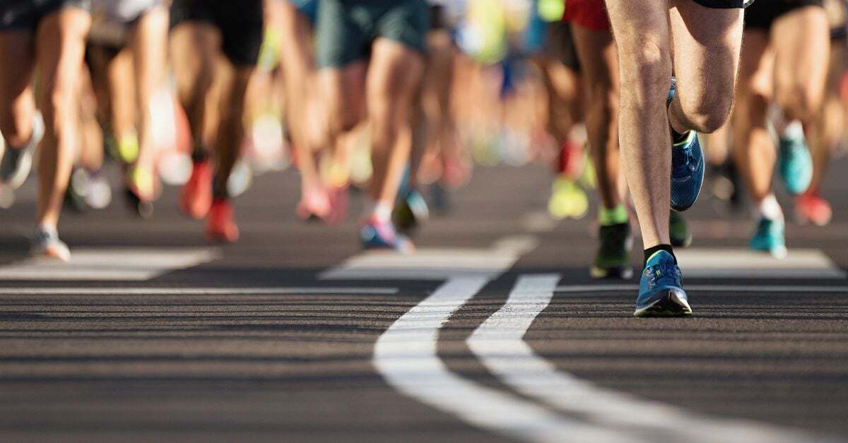 Maven team running for the Honeypot Children's Charity