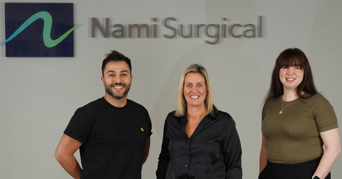 Nami Surgical appoints a new CEO following £1.9 million fundraise